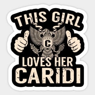 CARIDI Sticker